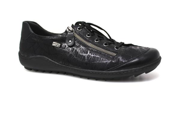 Black Power Muster -Schnürschuh von Remonte